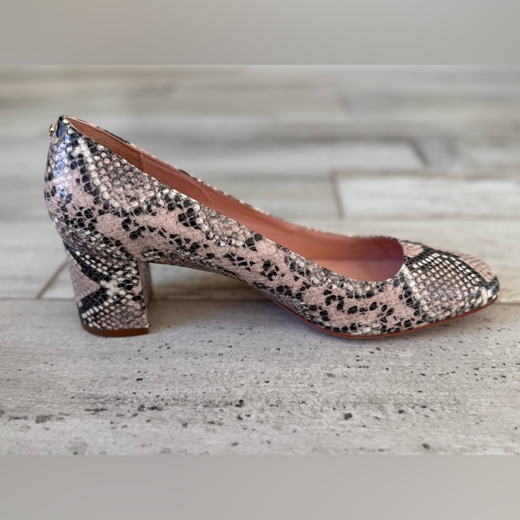 Kate Spade Snake Print Block Heels - Picture 7 of 15